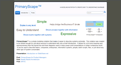 Desktop Screenshot of primaryscape.com